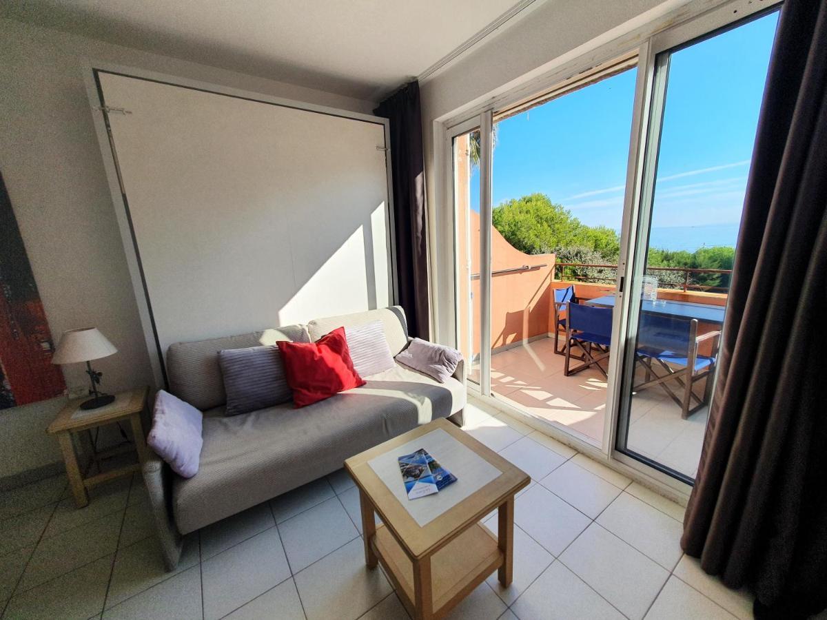 T2 Vue Mer 50M De La Plage A Giens Hyères Exterior foto
