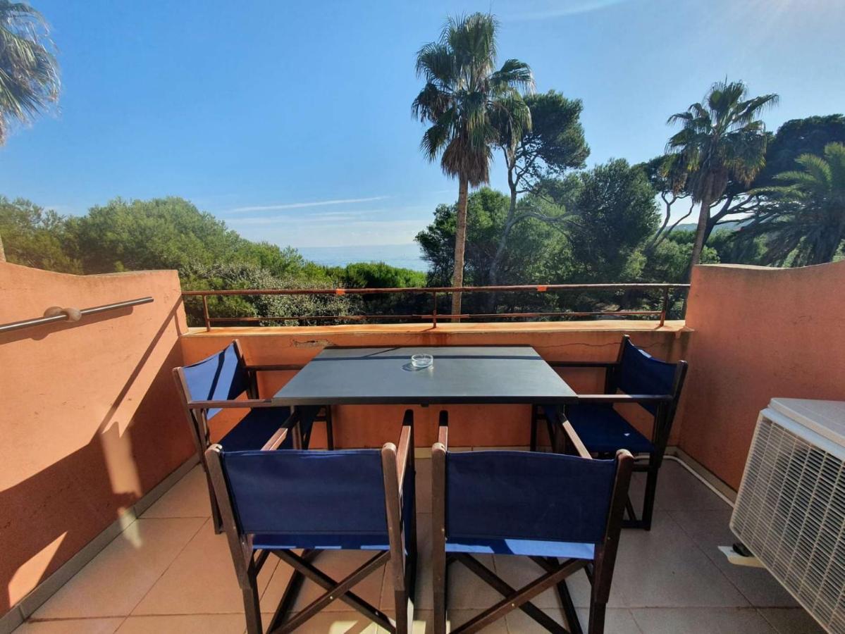 T2 Vue Mer 50M De La Plage A Giens Hyères Exterior foto